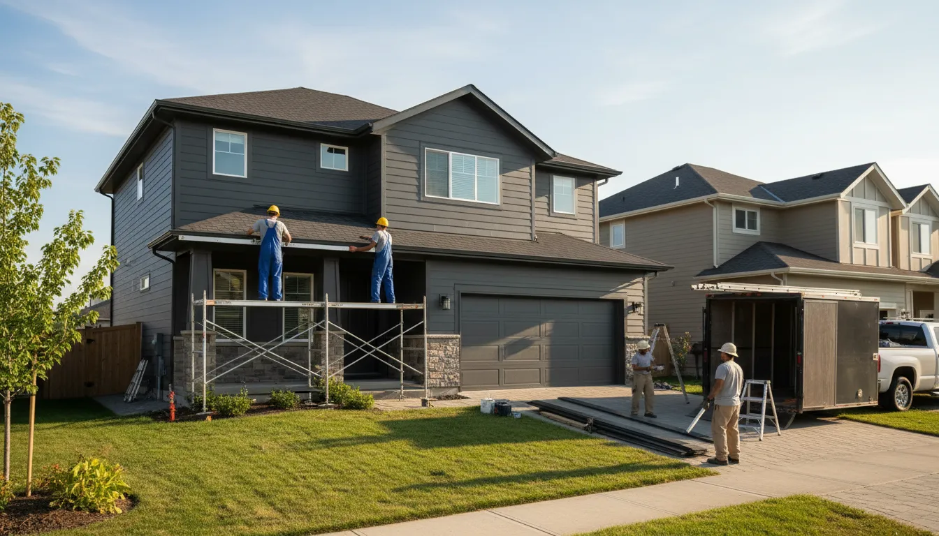 Siding in Boyers